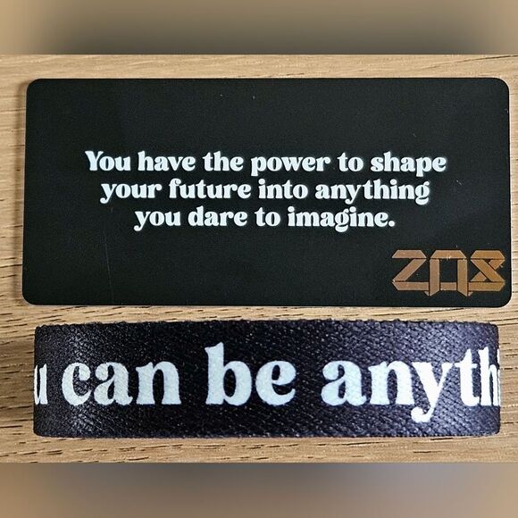 ZOX "YOU CAN BE ANYTHING" #2152 ZOMBIE DUCK RUBBER DUCK Jeep Vintage Wristband - Picture 4 of 4